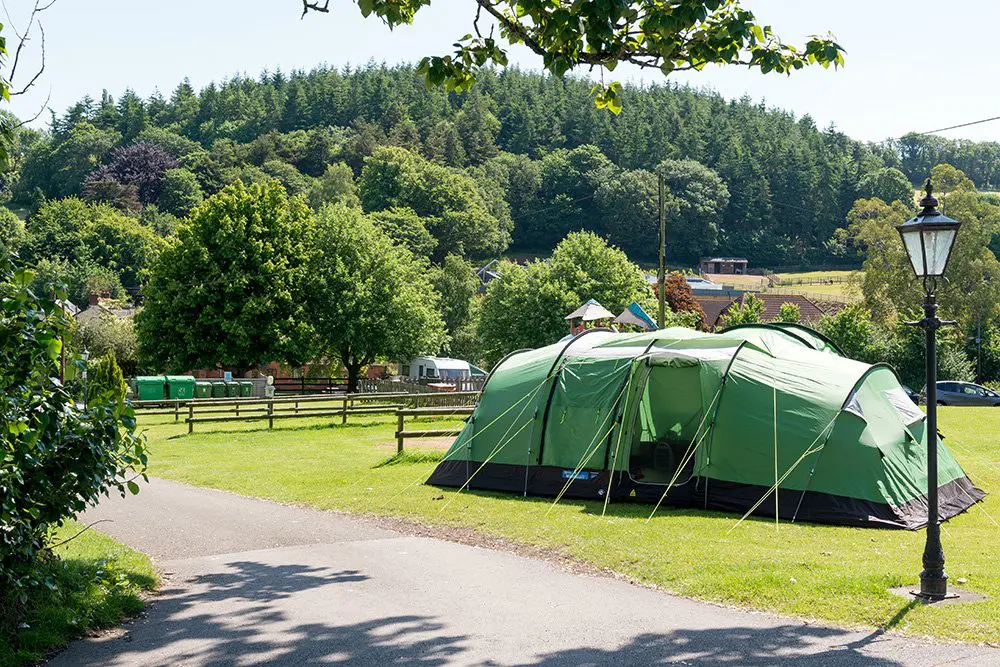 Tent campsite holidays in Dawlish, Devon