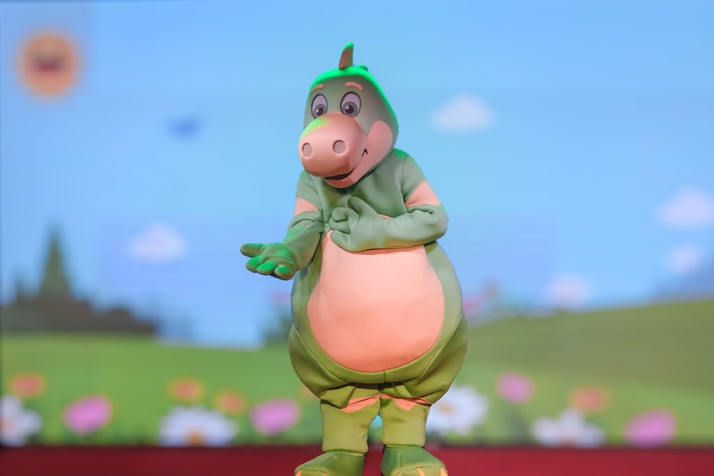 Digby the Cofton dinosaur