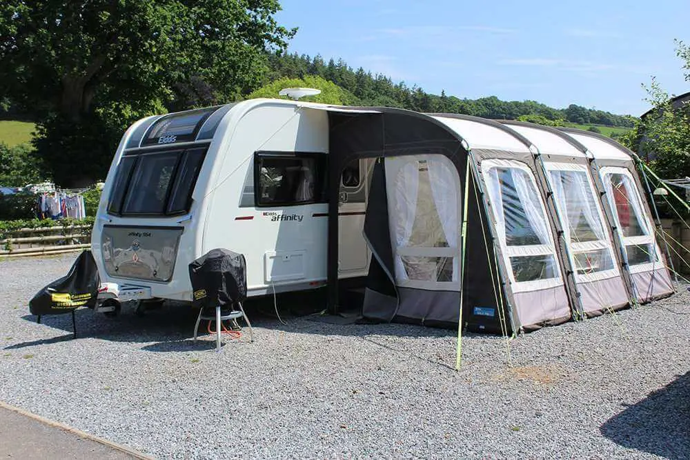 Campsite in Devon Hardstanding 7m