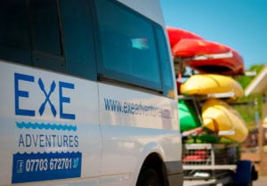 Exe Adventures White Bus Exterior
