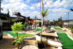 Pirate Cove Themed Crazy Golf Course Attraction