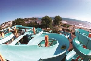 Splashdown Water Slide Sea View At Quaywest