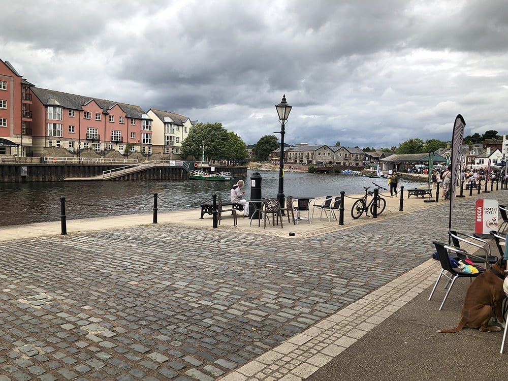 Exeter Quayside Cycling