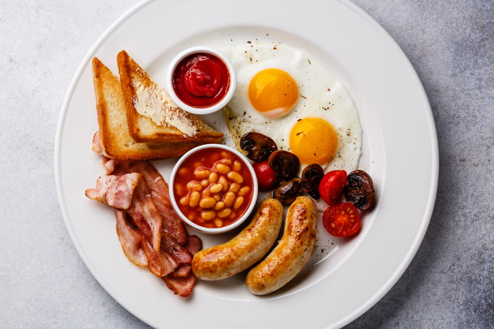 Full-English Full English breakfast