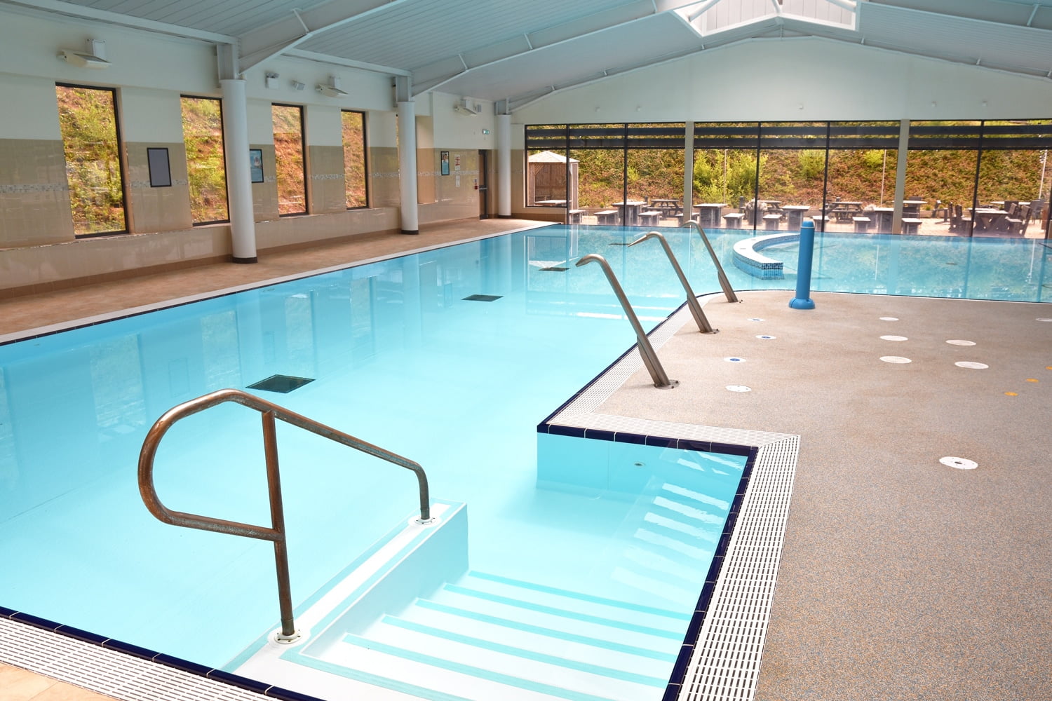 Cofton Holidays indoor swimming pool in Dawlish
