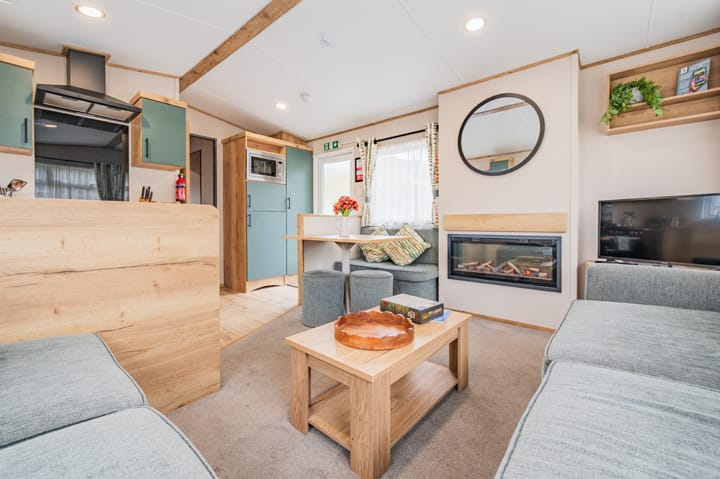 Bovey holiday home living room