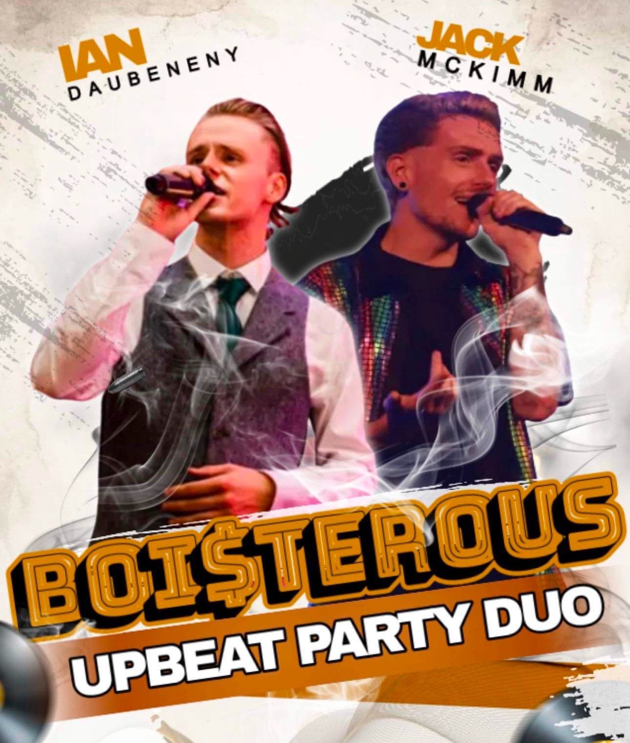Boisterous vocal duo