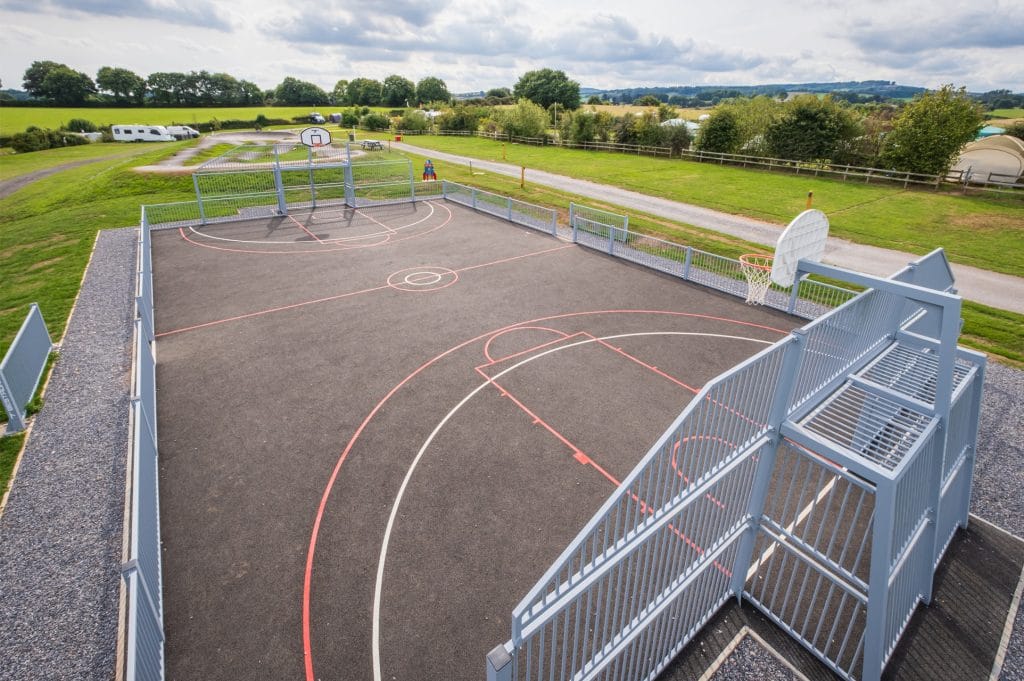 Muga- multi games court at Cofton Holidays