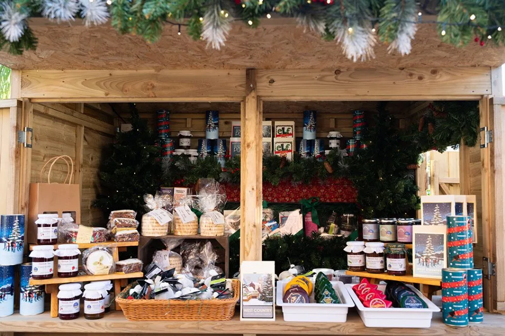 Food stall at Christmas Market