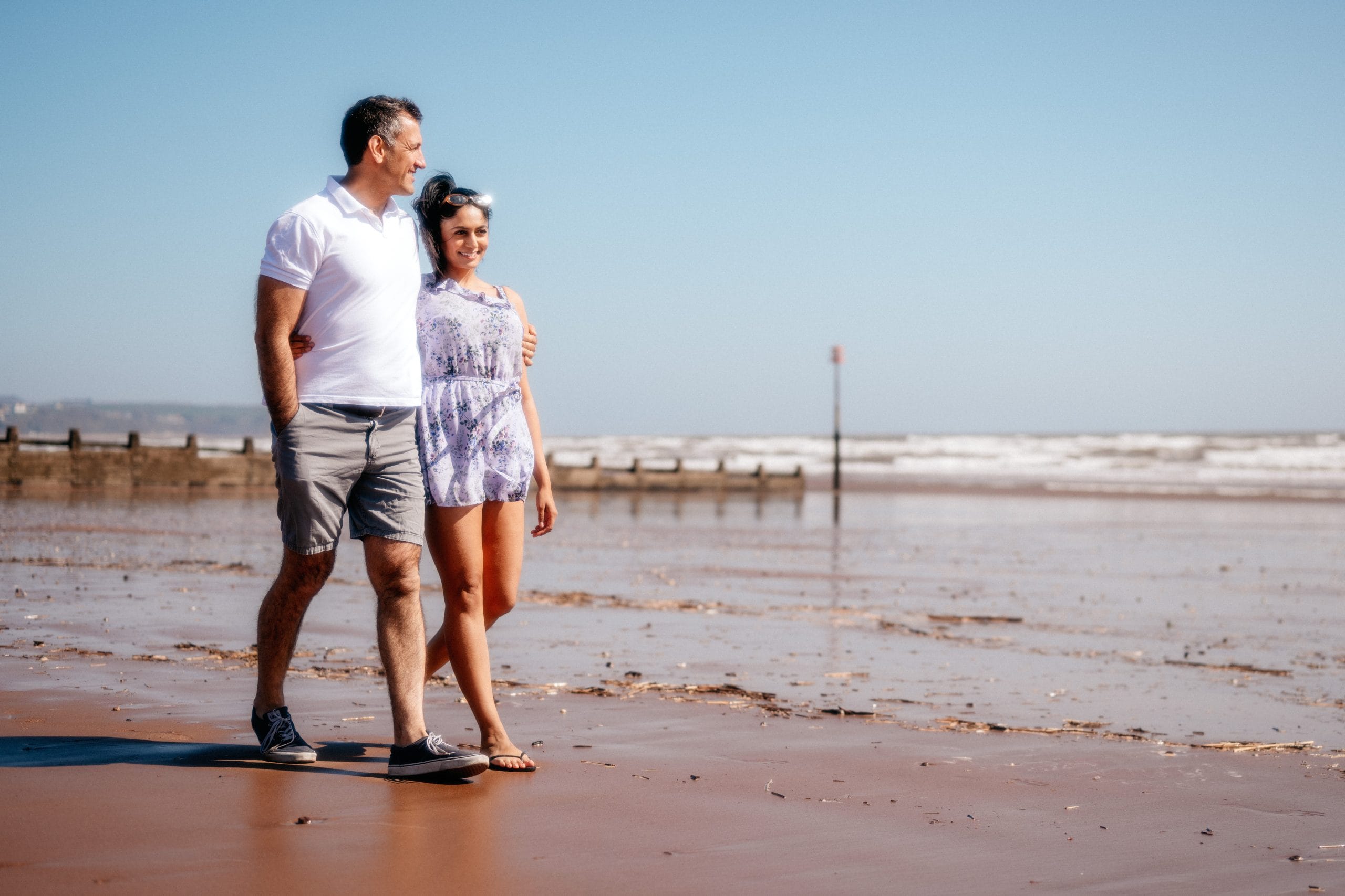Couples on the beach